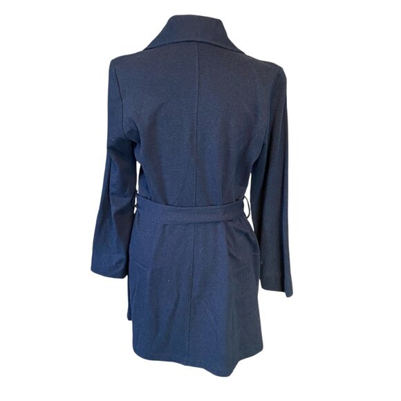 Cabi dark blue long sleeve collared button down peacoat women's size small - Picture 3 of 6